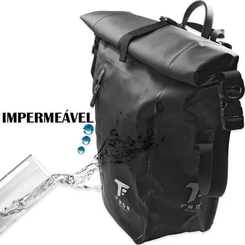 Bolsa Alforje Para Bicicleta Cicloturismo Viagem Impermeável