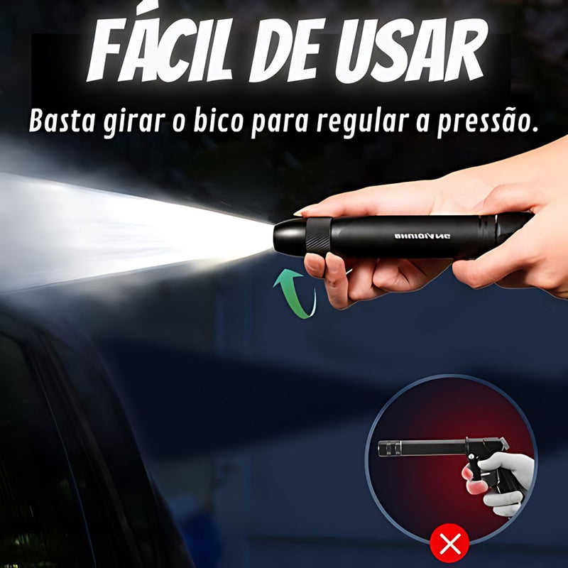 Kit Pistola De Água Alta Pressão Para Lavagem De Carros