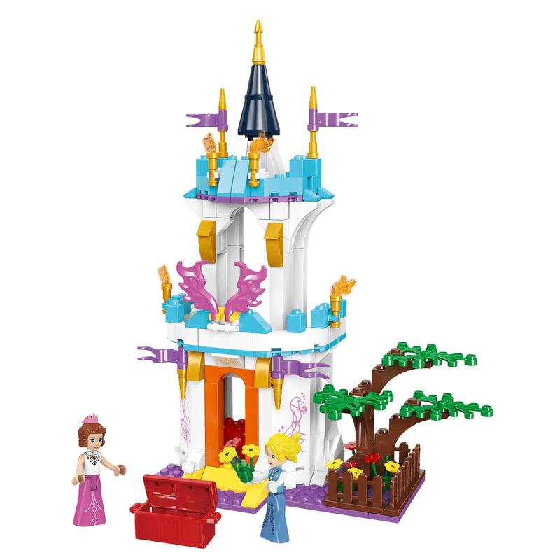 Castelo Da Rainha - 188 Peças JIE STAR LEGO BLOCOS