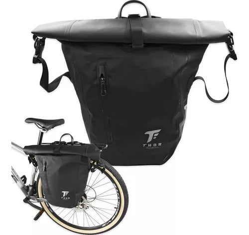 Bolsa Alforje Para Bicicleta Cicloturismo Viagem Impermeável