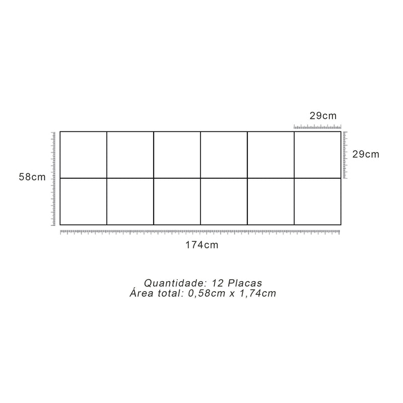 Kit 12 Placas Painel De Mdf 3mm Elemento Vazado Cobogó